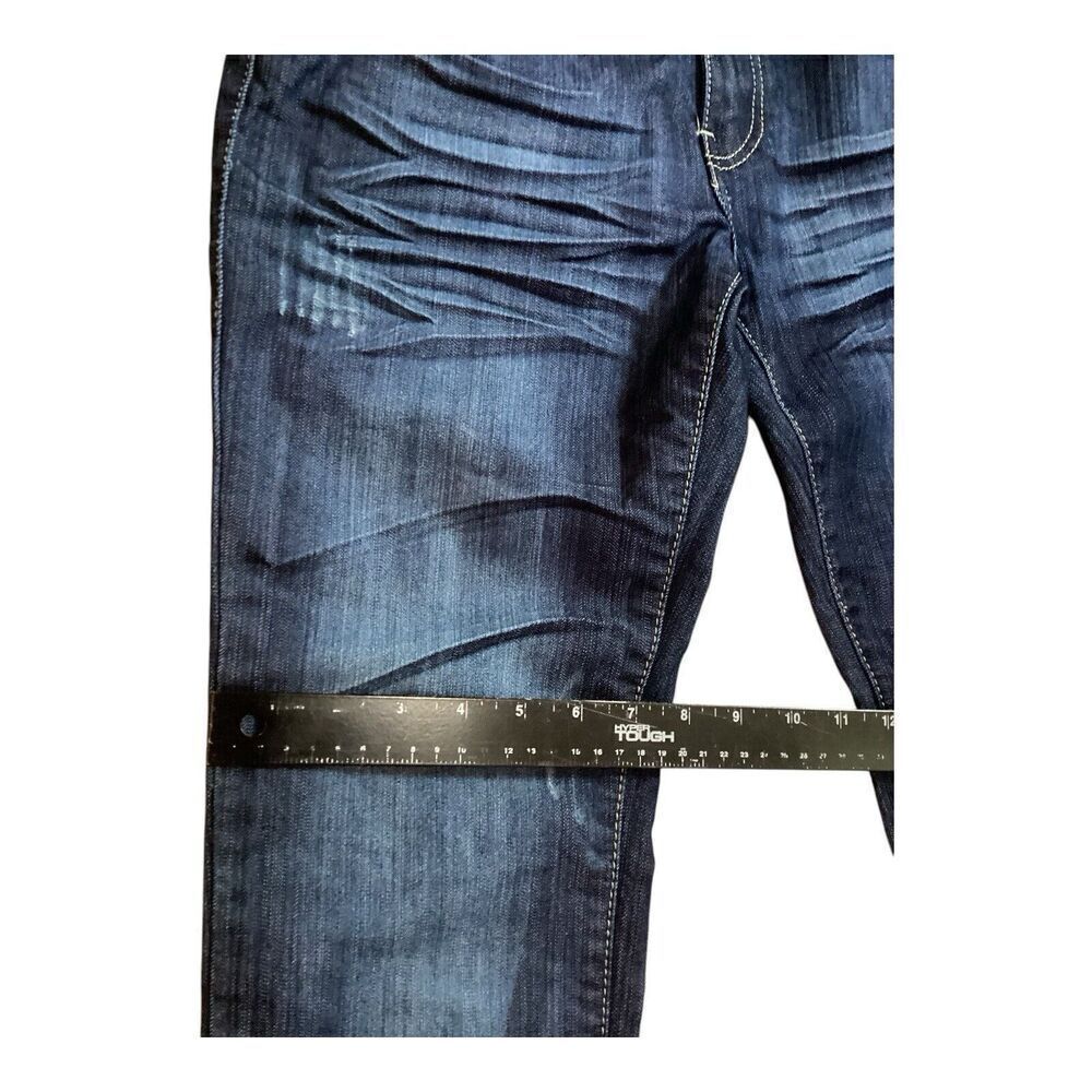 NV Women’s Jeans Capri Skinny Crop Distressed Size 11 - Picture 7 of 10